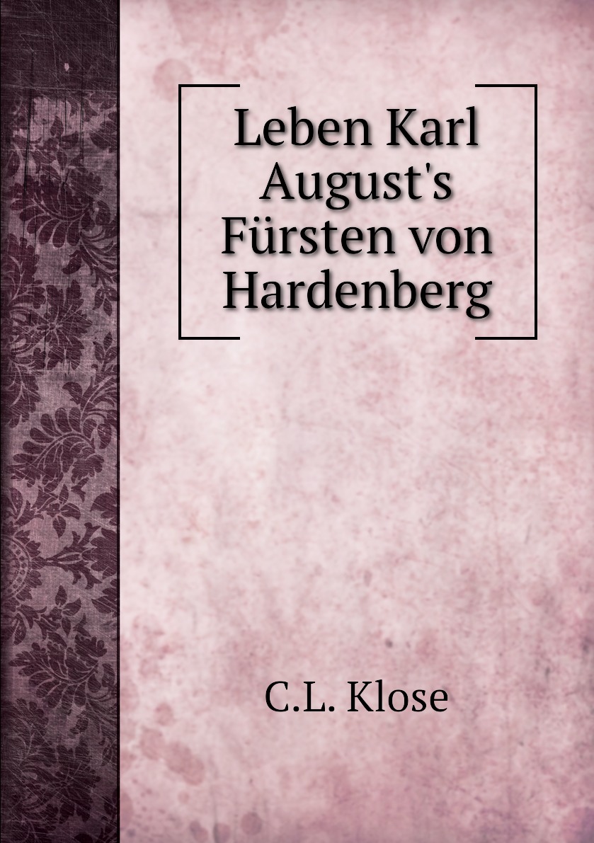 

Leben Karl August's Fursten von Hardenberg