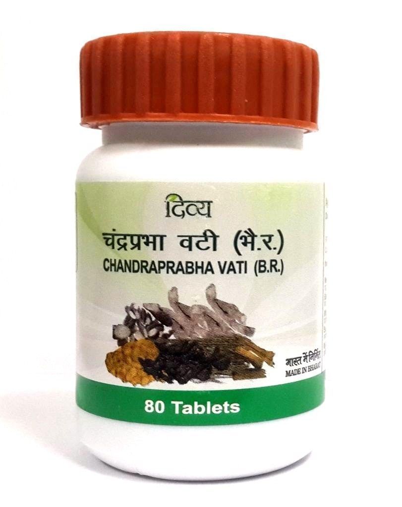 Пищевая добавка Patanjali Чандрапрабха Вати, 80 таблеток
