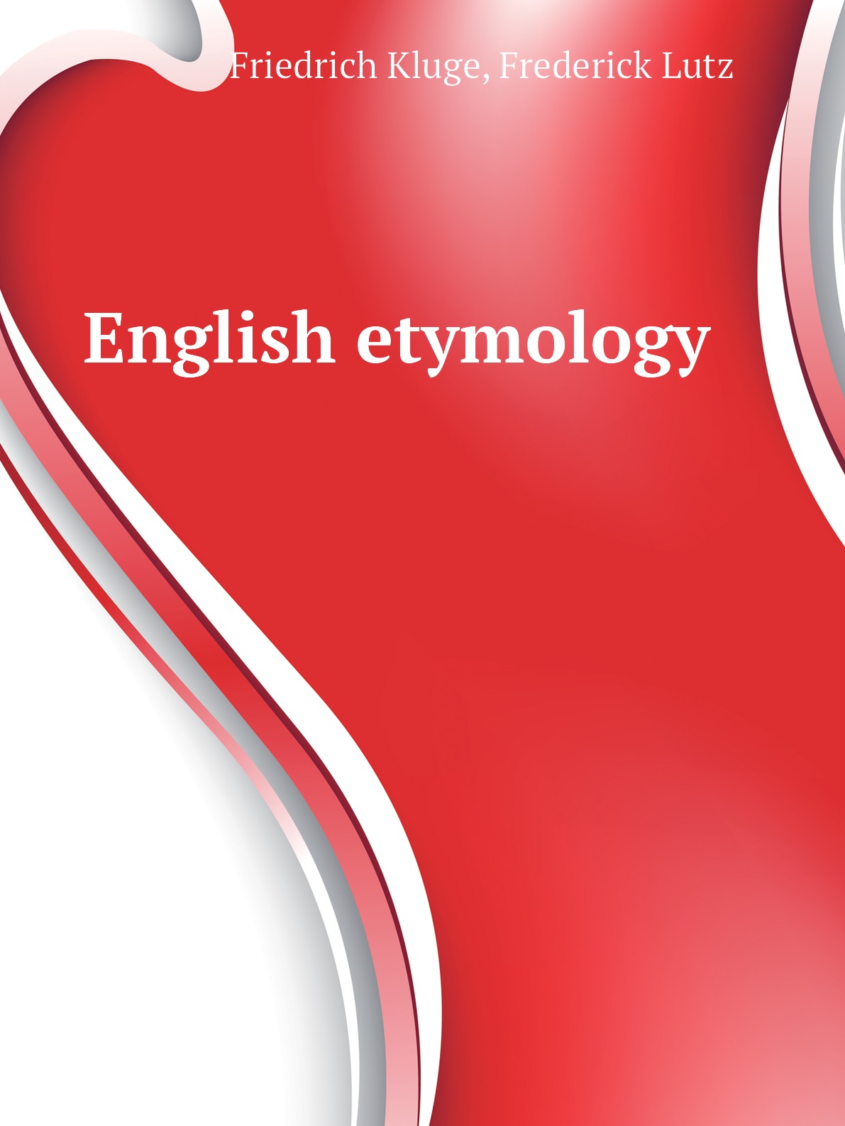 

English etymology