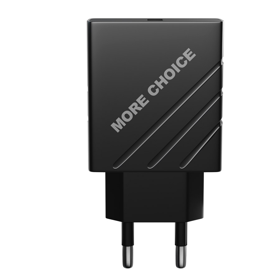 

Сетевое зарядное устройство More Choice NC51QC 1xUSB 3 А черный, NC51QC
