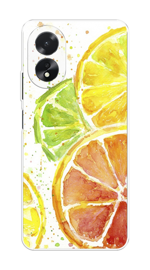 

Чехол на Oppo A38/A18 "Цитрусовые", Белый;желтый;красный;зеленый, 2515450-1