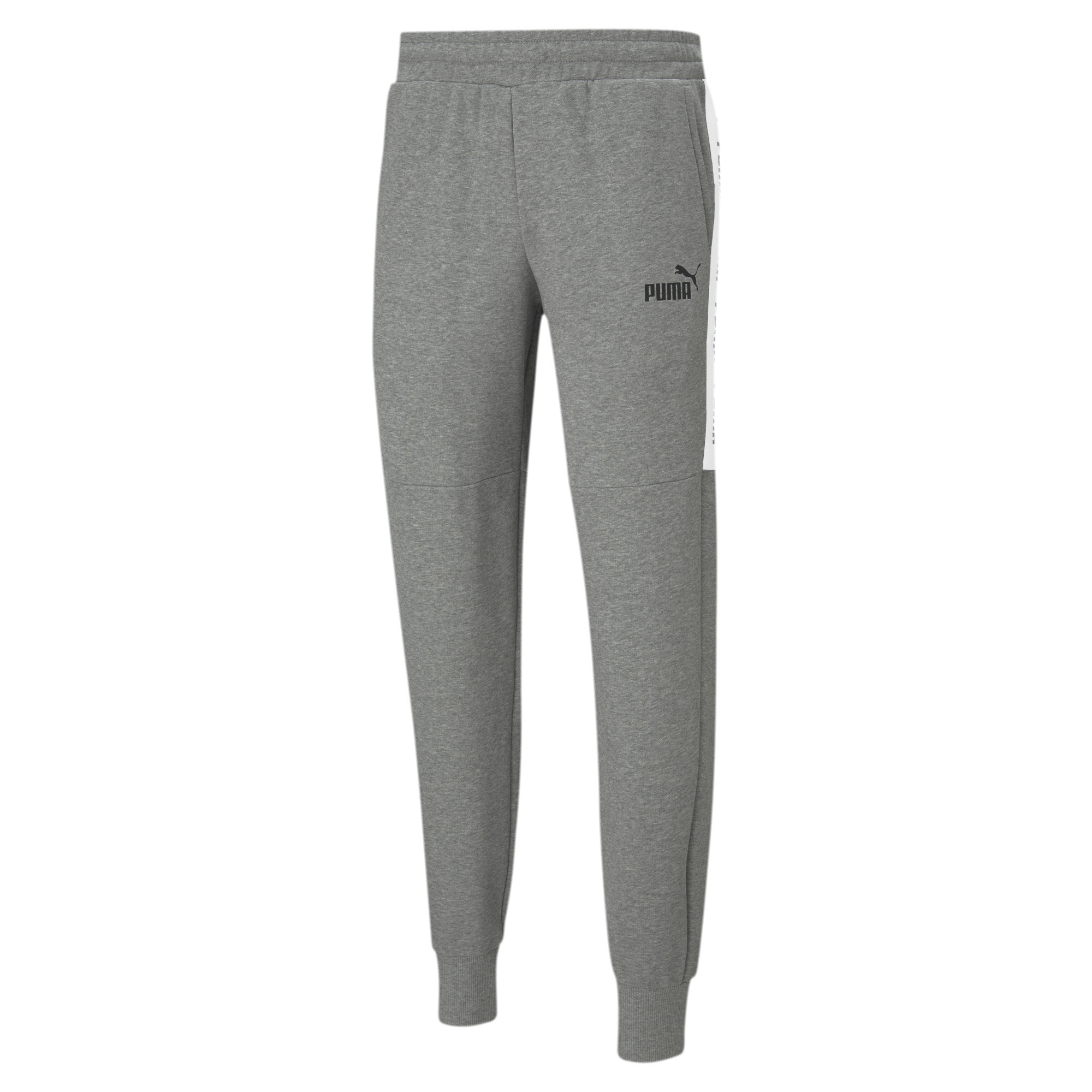 фото Спортивные брюки мужские puma amplified pants tr серые xl