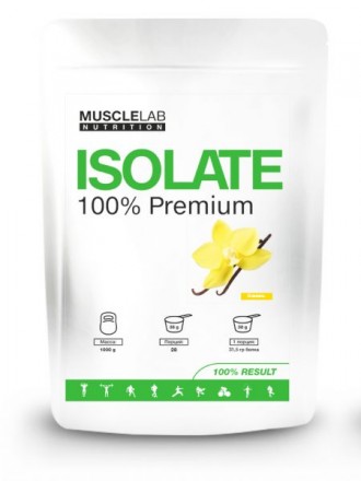 

Напиток сухой концентрат Isolate 100% Premium, Ваниль, 1 кг