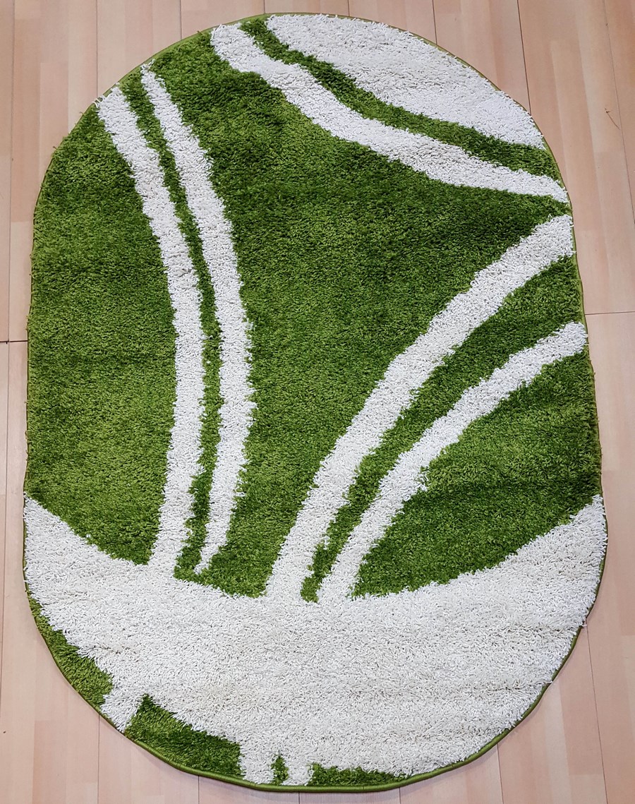 

Ковер Sofia Rugs LIGHT SHAGGY 1181R овал т.зеленый 250x350