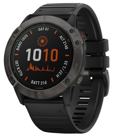 фото Смарт-часы garmin 6x pro black solar titan dlc