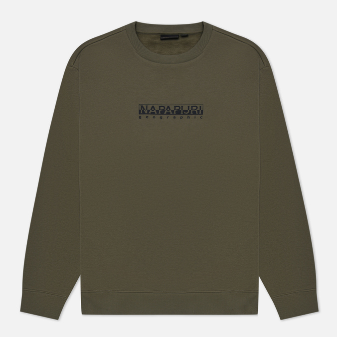 

Мужская толстовка Napapijri Box Loose Fit оливковый, Размер XXL, Зеленый, Box Loose Fit