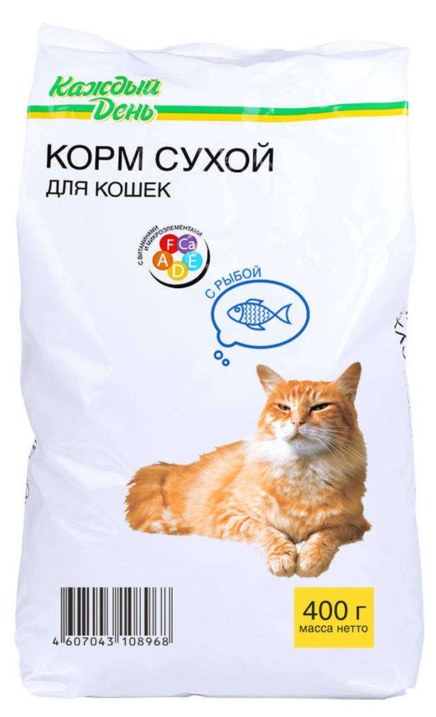 Кошки каждый день. Корм для кошек каждый день. Сухой корм для кошек каждый день. Ашан корм для кошек. Сухой корм для кошек с рыбой.