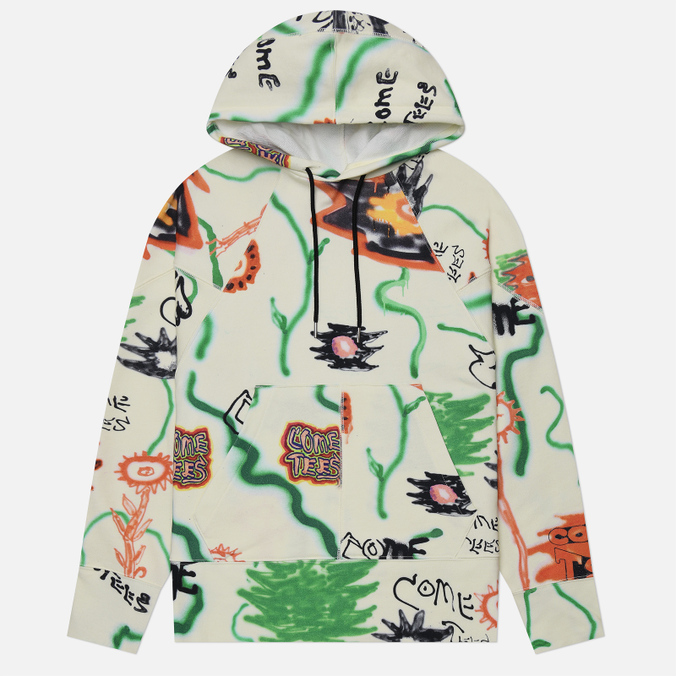 

Мужская толстовка Converse x Come Tees Floral Triangle Hoodie бежевый, Размер S, x Come Tees Floral Triangle Hoodie