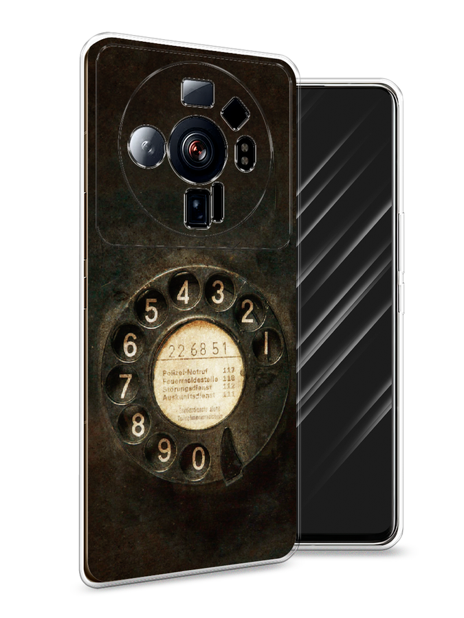 

Чехол Awog на Xiaomi 12S Ultra "Старинный телефон", Разноцветный, 314550-5