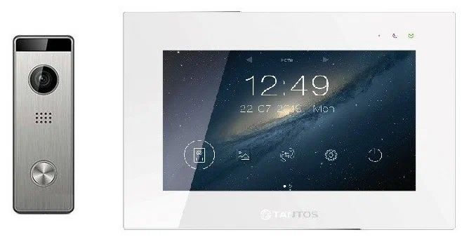 

Комплект видеодомофона для дома Tantos Marilyn HD Wi-Fi IPS (white) и Triniti HD, 6.402-034