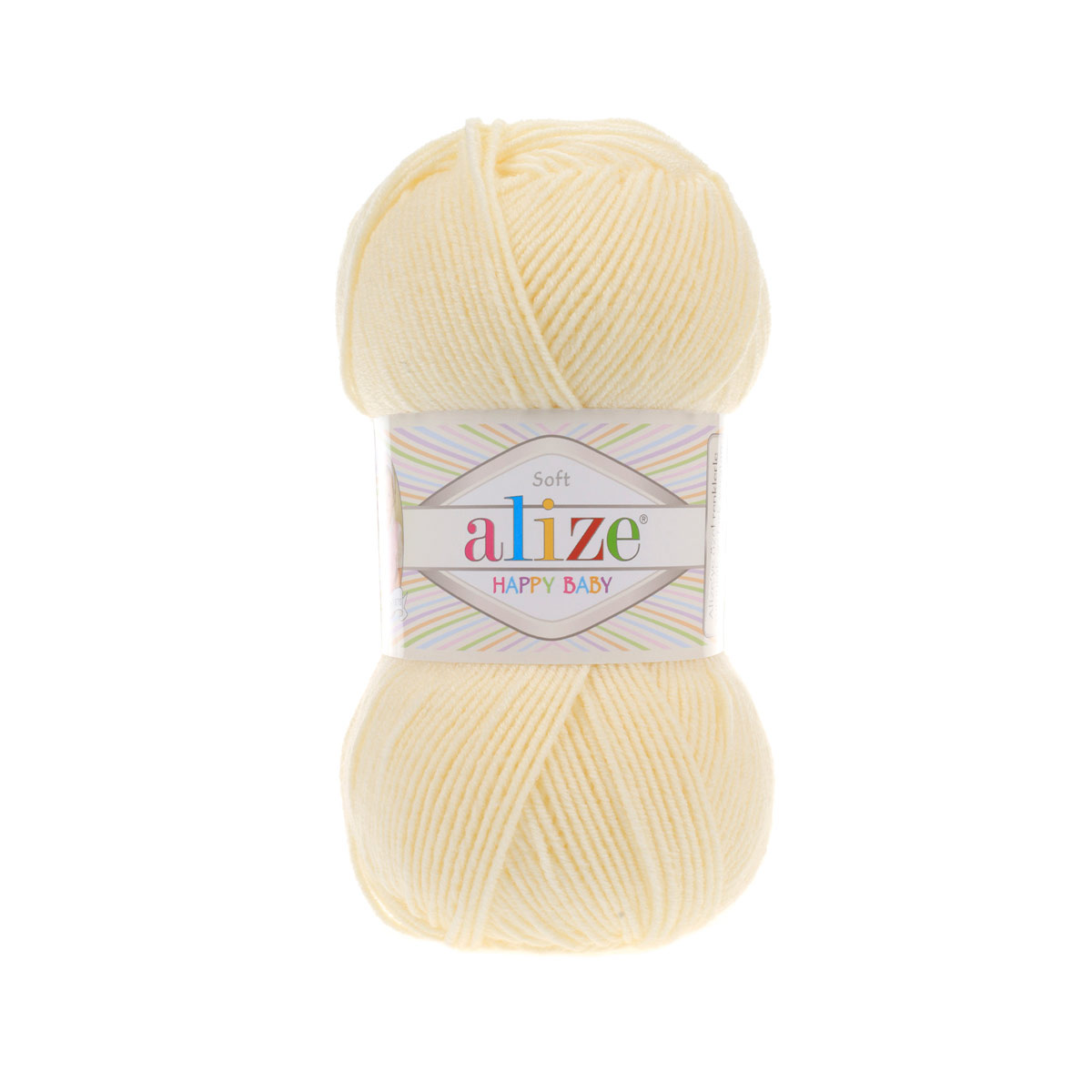 

Пряжа Alize 7731295_00004 HAPPY BABY 1 кремовый, HAPPY BABY