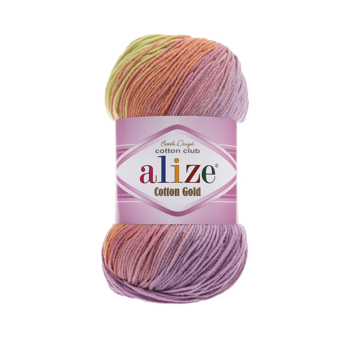 

Пряжа ALIZE COTTON GOLD BATIK 100гр. 330м (55% Xлопок - 45% Aкрил) (3304 секционный)