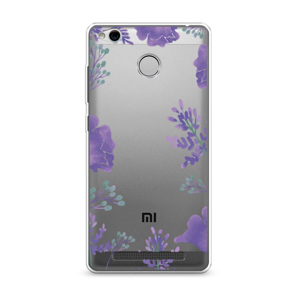 

Чехол Awog на Xiaomi Redmi 3 Pro (3S) "Сиреневая цветочная рамка", Разноцветный, 30950-8