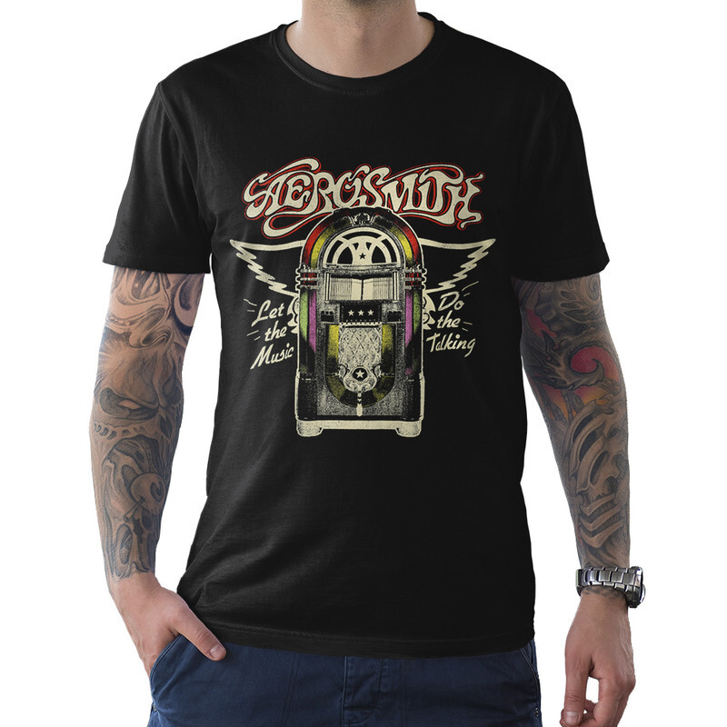 

Футболка мужская DS Apparel Aerosmith 556008-2 черная M, Черный, Aerosmith 556008-2