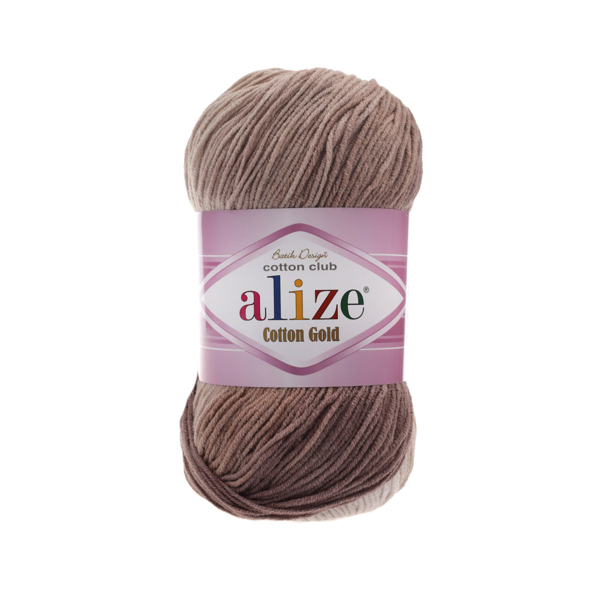 

Пряжа ALIZE COTTON GOLD BATIK 100гр. 330м (55% Xлопок - 45% Aкрил) (1815 секционный)