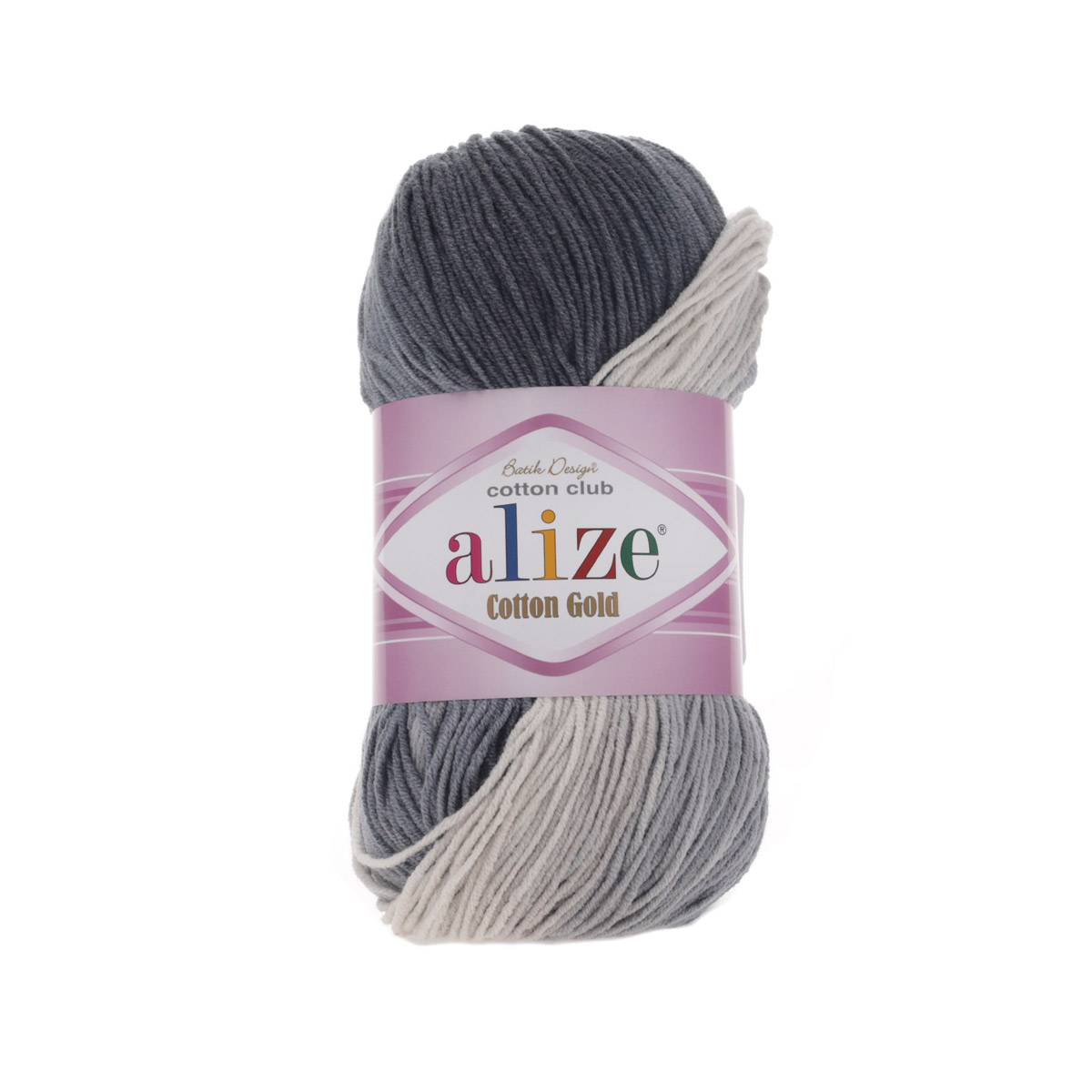 

Пряжа ALIZE 'Cotton Gold Batik', 100г, 330м (хлопок, акрил) (2905 секционный), 5 мотков, COTTON GOLD BATIK