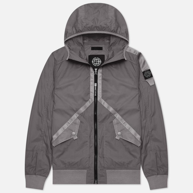 

Мужская куртка ветровка ST-95 Helio Hooded серый, Размер XL, Helio Hooded