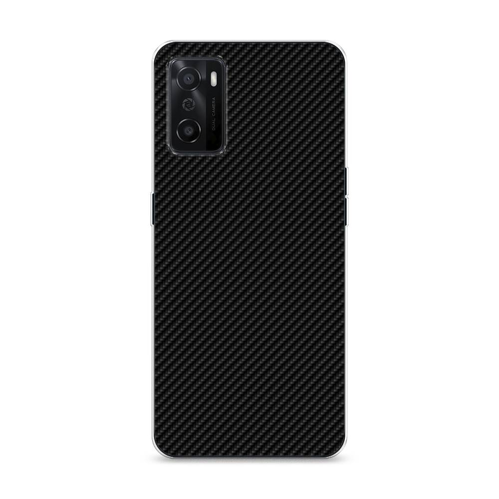 

Силиконовый чехол "Черный карбон" на Oppo A55s 5G, Разноцветный, 2510150-3