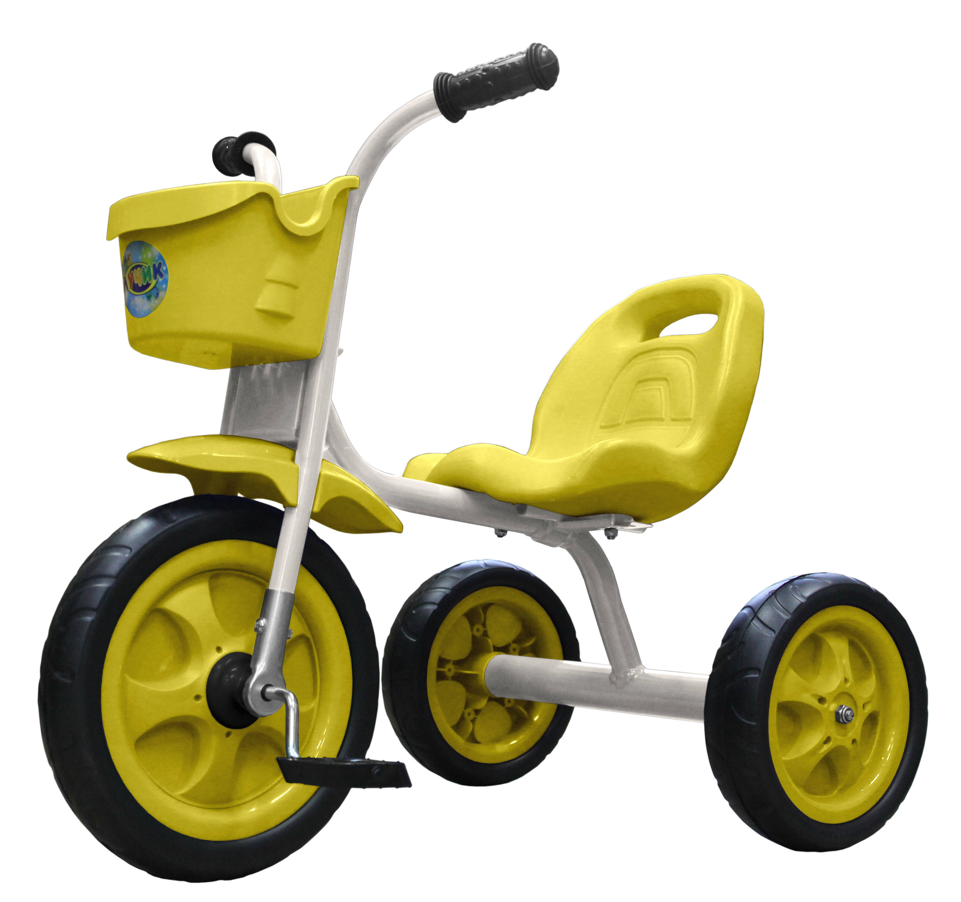 Велосипед детский трехколесный Galaxy Лучик trike 4 желтый