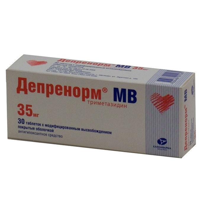 Купить Депренорм МВ таблетки 35 мг 30 шт., Канонфарма продакшн ЗАО