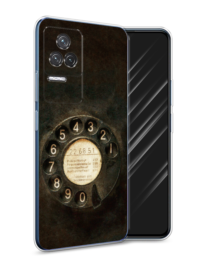 

Чехол Awog на Xiaomi Redmi K50 "Старинный телефон", Разноцветный, 312250-5