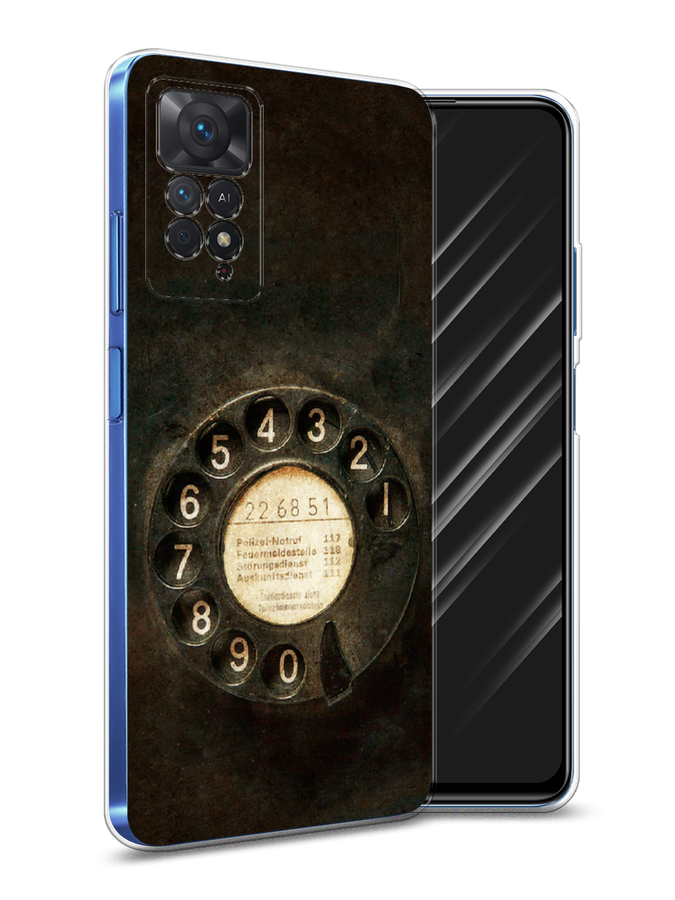 

Чехол Awog на Xiaomi Redmi Note 11 Pro "Старинный телефон", Разноцветный, 315650-5