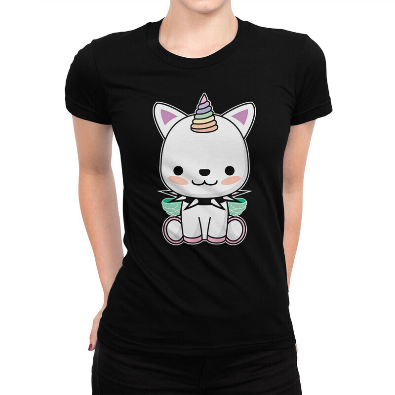 

Футболка женская Dream Shirts Аниме Кот 10000811 черная 3XL, Аниме Кот 10000811