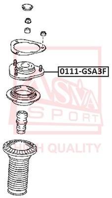 

Опора Амортизатора ASVA арт. 0111-GSA3F