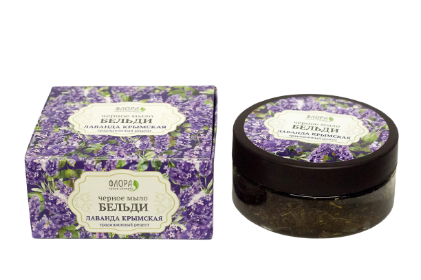 

Черное мыло Бельди Лаванда крымская
