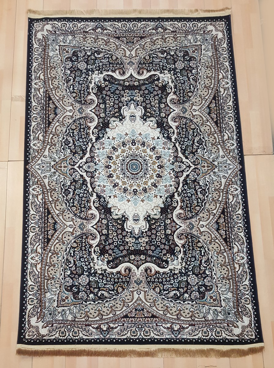 фото Ковер sofia rugs shiraz 3017 прямой т.синий 80x150