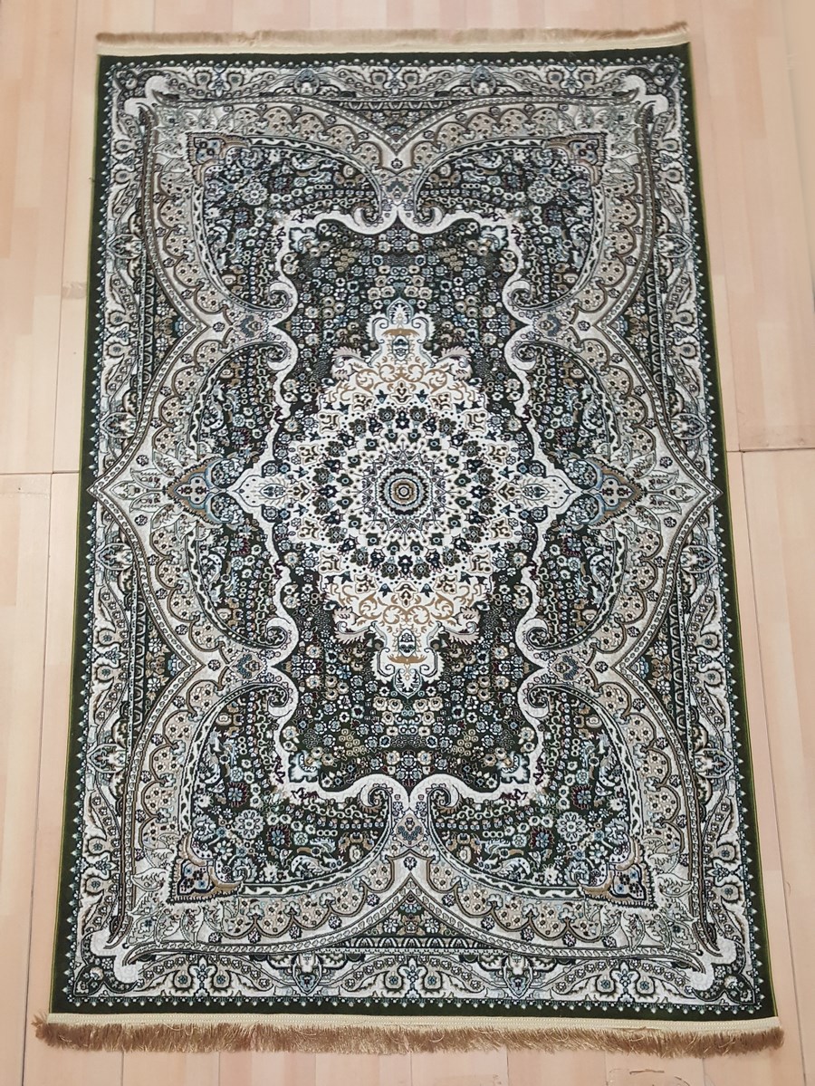 фото Ковер sofia rugs shiraz 3017 прямой зеленый 200x300