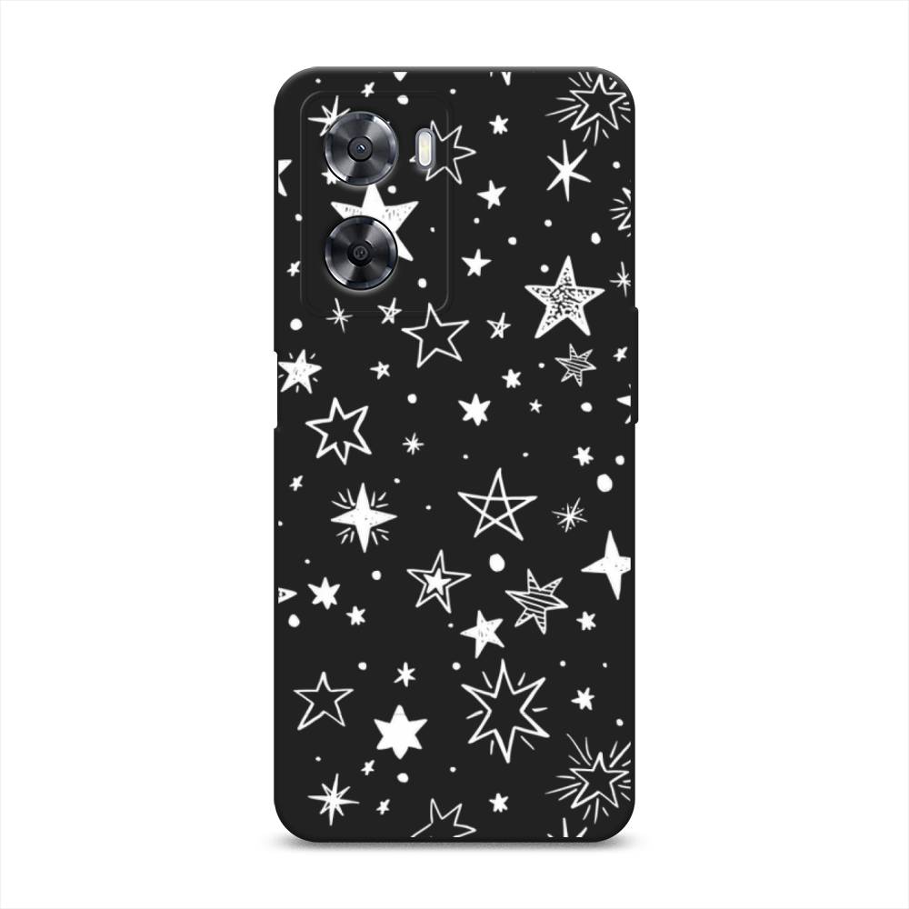 

Чехол Awog на Oppo A77 4G "Звездочки графика белая", Прозрачный;белый, 2511552-1