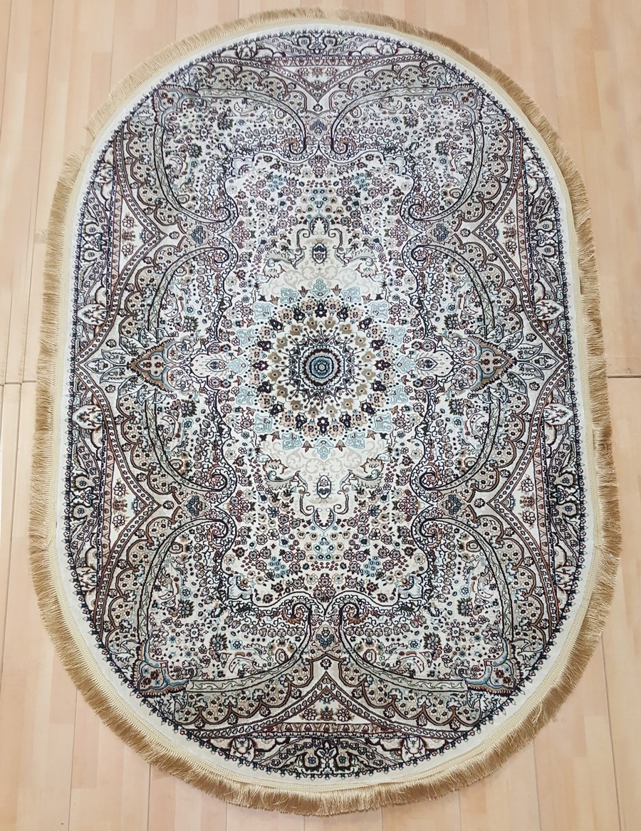 фото Ковер sofia rugs shiraz 3017 овал кремовый 120x180