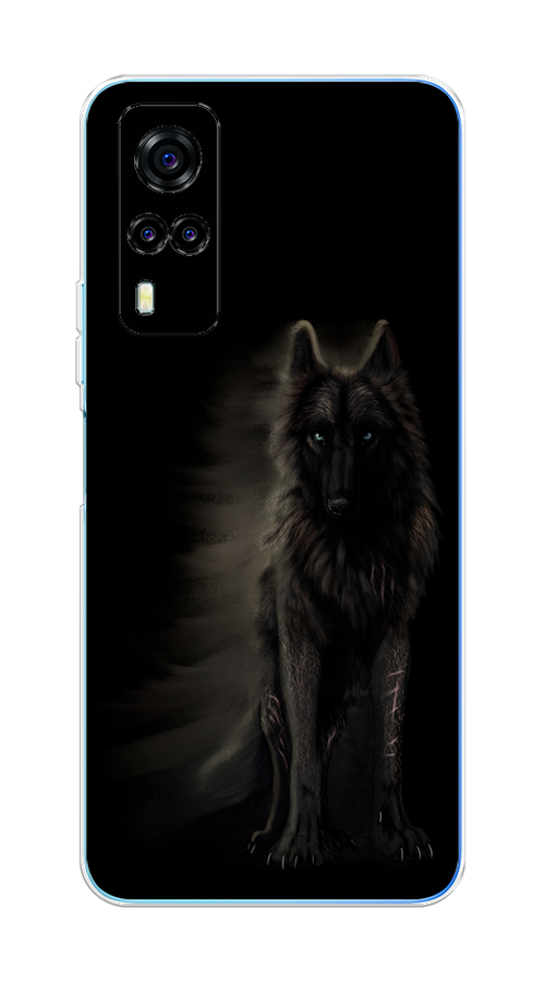 

Чехол на Vivo Y53s 4G "Туманный волк", Черный, 264950-1