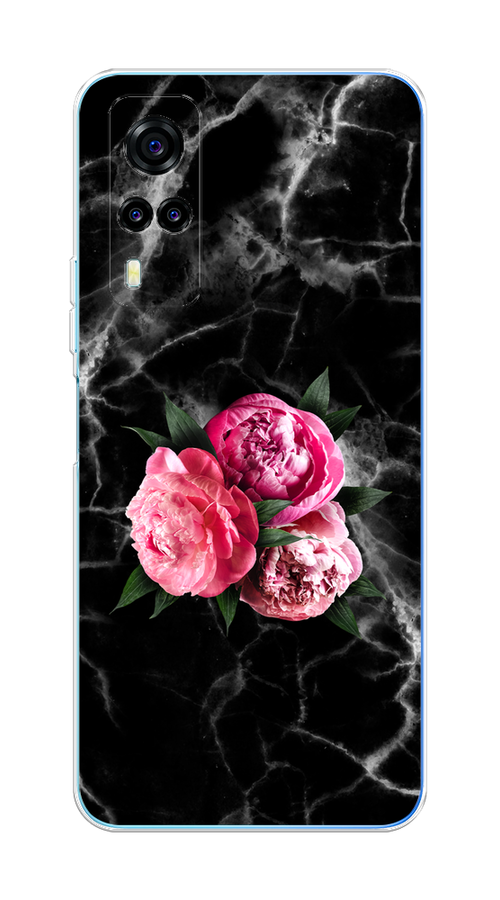 

Чехол на Vivo Y53s 4G "Букет на черном мраморе", Черный;серый;розовый;зеленый;белый, 264950-1