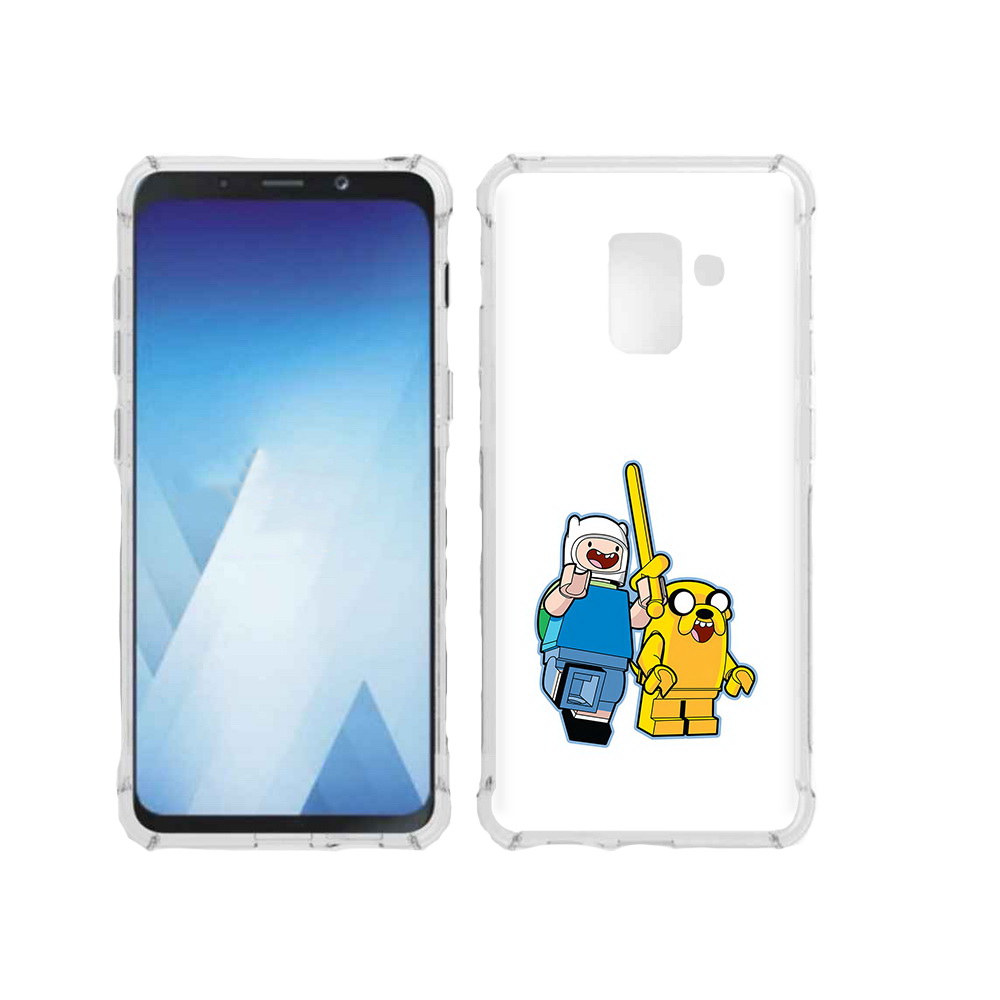 Чехол MyPads Tocco для Samsung Galaxy A5 (2018) время приключений лего (PT95317.573.274)