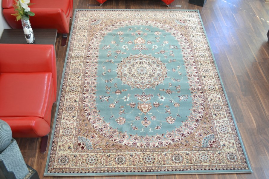 фото Ковер sofia rugs persian 3472c прямой голубой 280x380