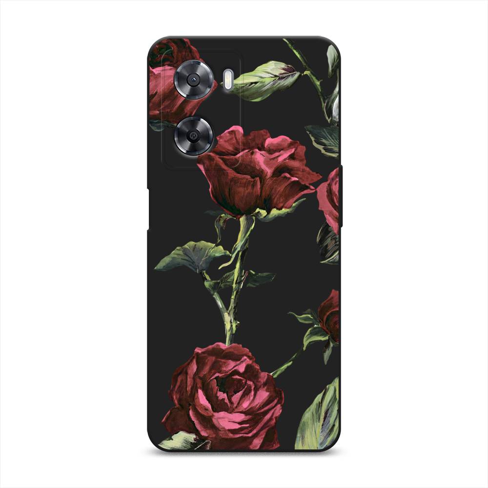 

Чехол Awog на Oppo A77 4G "Бордовые розы фон", Бордовый, 2511552-1
