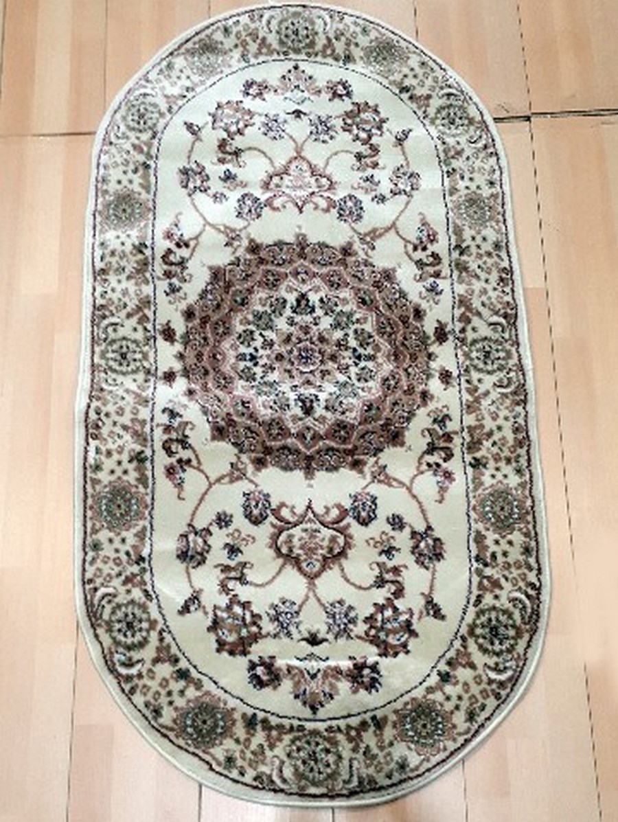 фото Ковер sofia rugs persian 3472c овал кремовый 80x150