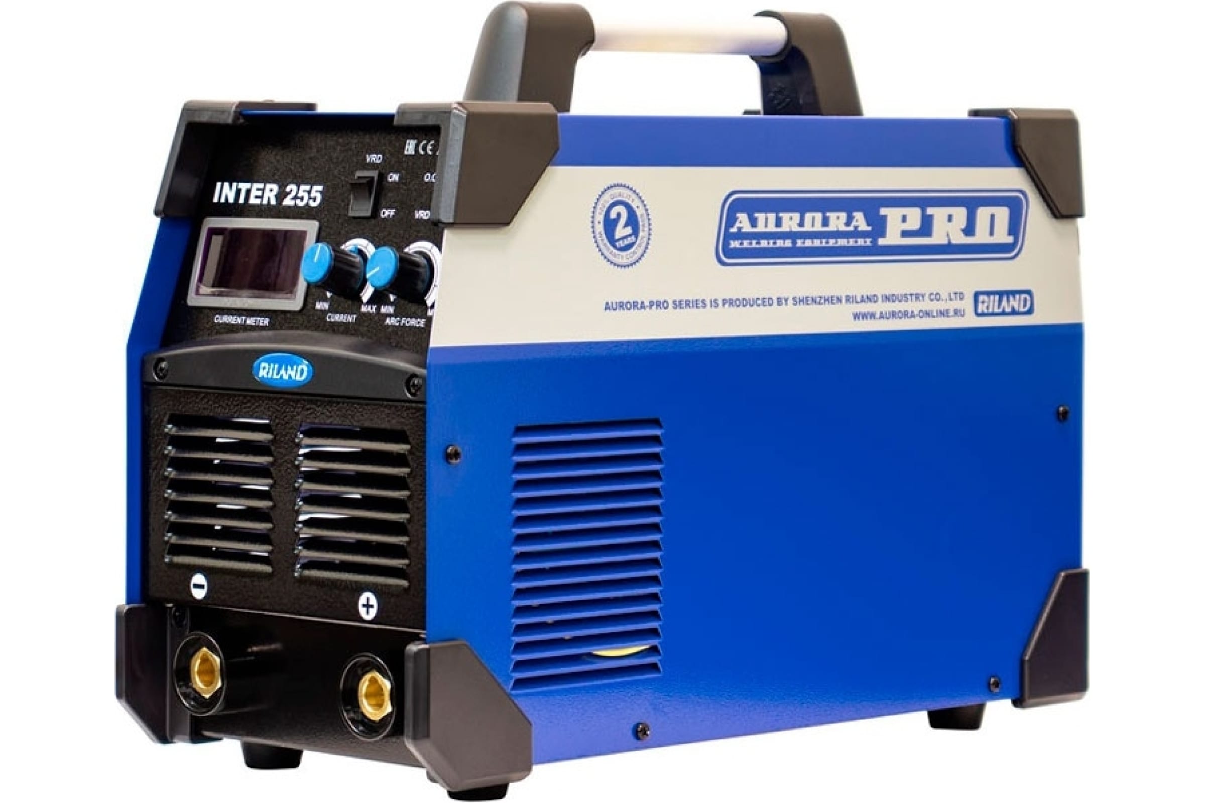 Сварочный инвертор AuroraPRO INTER 255 (MOSFET) сварочный аппарат aurora pro inter tig 200 ac dc pulse mosfet