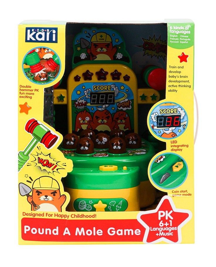 Настольная игра Поймай крота Kari KIDS