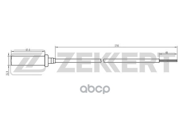 

Датчик Abs Задн. Vw Lt 28-35 Ii 96- 28-46 Ii 96- Mb Sprinter (901-905) 95- Zekkert Se-6021