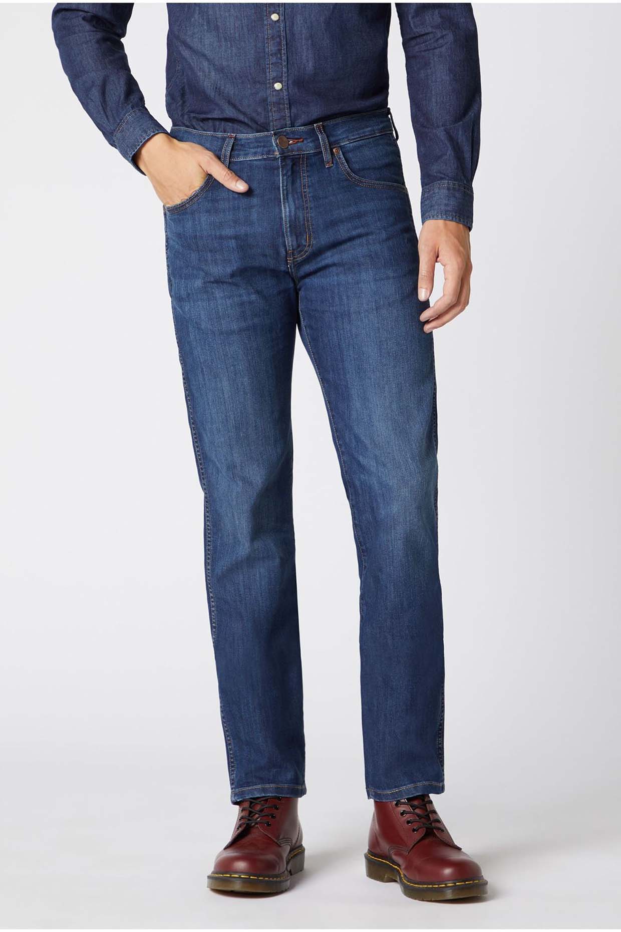 

Джинсы мужские Wrangler Men Arizona Jeans синие 40/30, Men Arizona Jeans