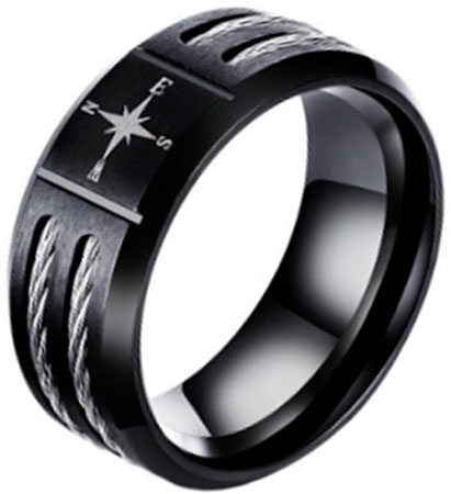 

Кольцо из стали р. 19,5 DG Jewelry GSR0039, GSR0039