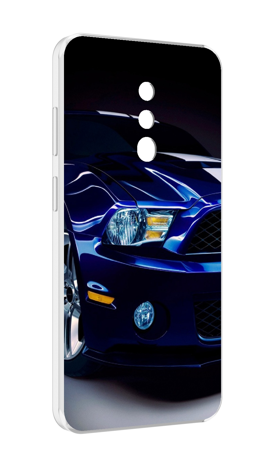 

Чехол MyPads Синяя-машина для Blackview BV5200, Прозрачный, Tocco