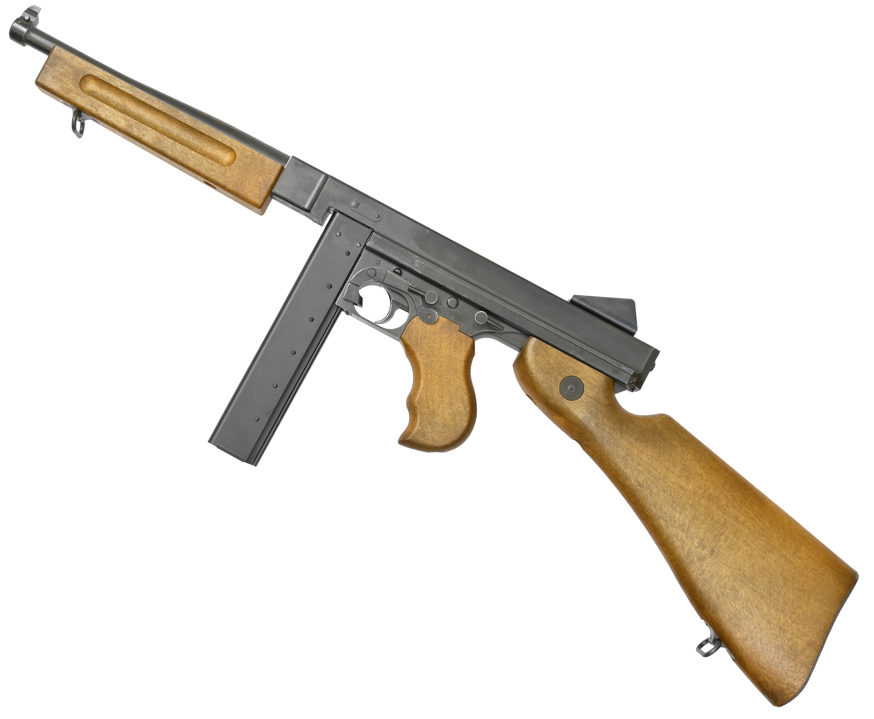 фото Пневматический пистолет-пулемет umarex legends m1a1 thompson 4.5 мм