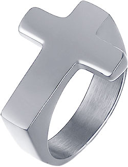 Кольцо из стали р 215 DG Jewelry AB2020-S 1380₽