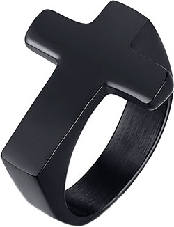 

Кольцо из стали р. 19 DG Jewelry AB2020-B, AB2020-B