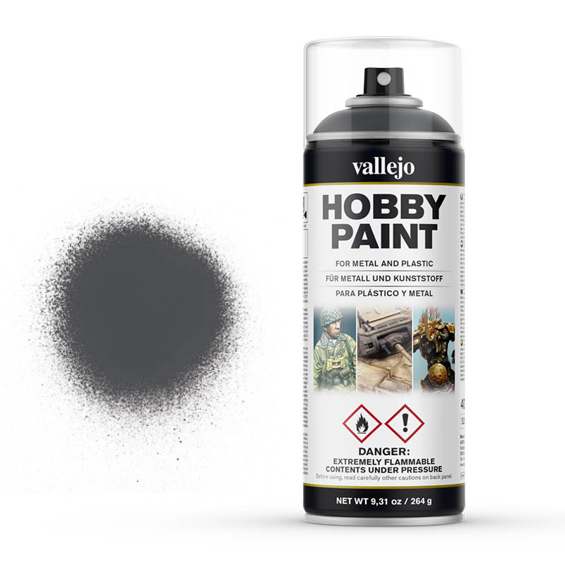 

Аэрозольная грунтовка Vallejo серии Aerosol Panzer Grey, 400 мл, 28002, Panzer Grey