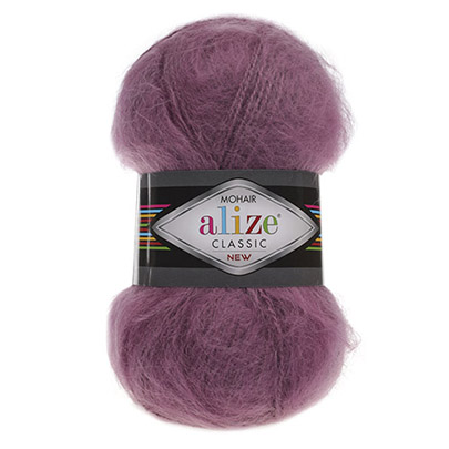 фото Пряжа alize 582105_00040 mohair classic new 169 вишневый